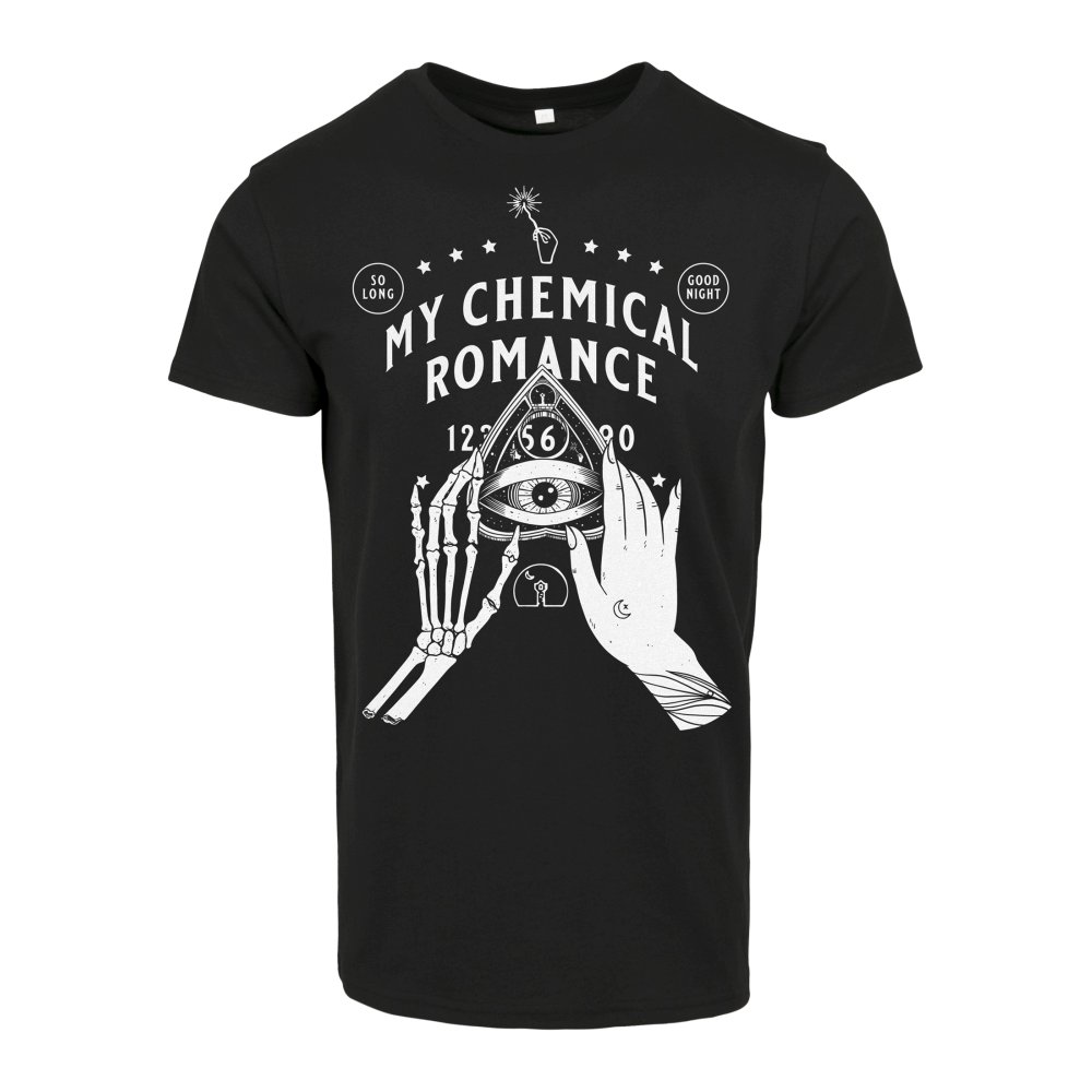 Merchcode My Chemical Romance - My Chemical Romance Pyramid Herren T-Shirt - Schwarz